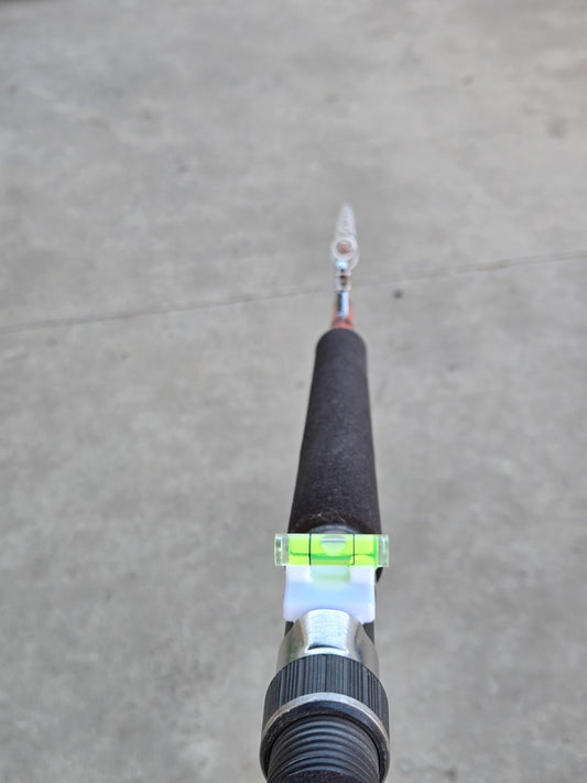 Bubble level reel foot (Patent Pending)