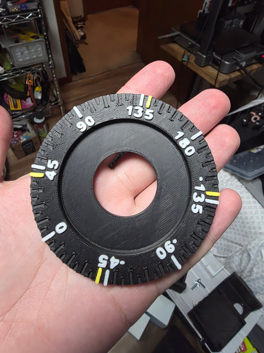 Degree wheel kit for alps chuck